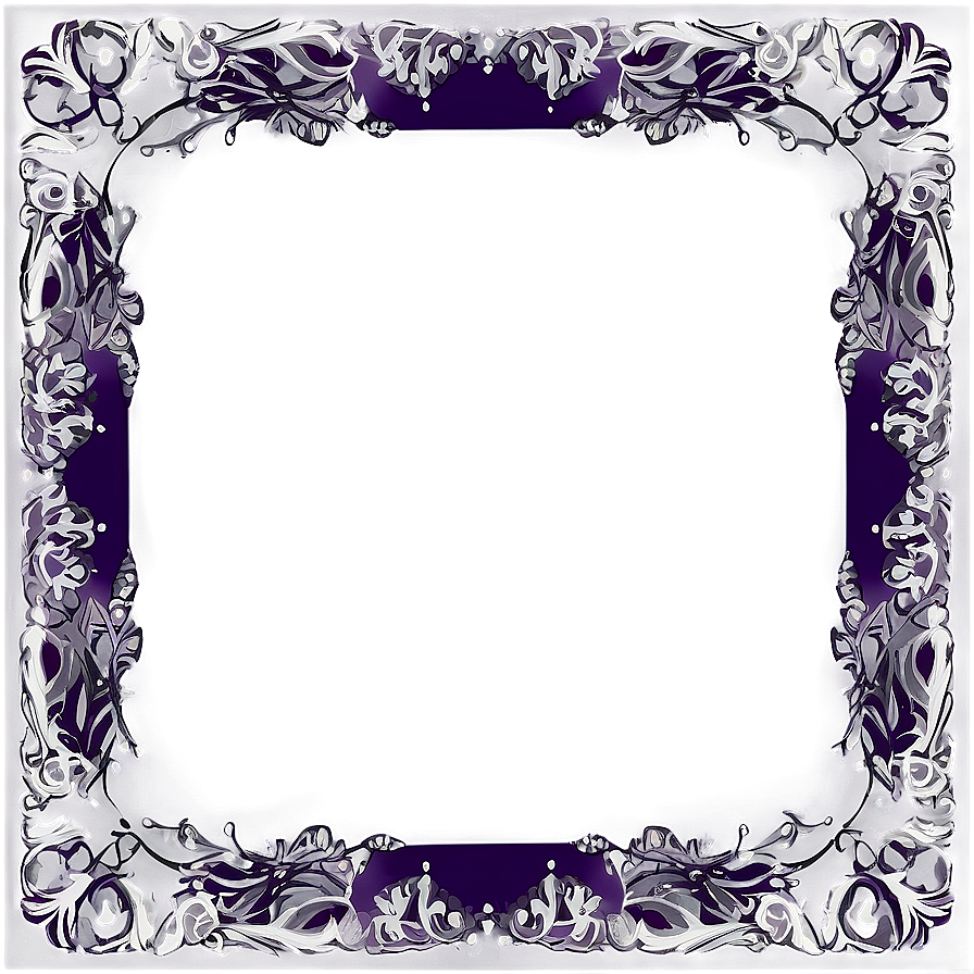 Swirl Frame Png 05242024 PNG Image