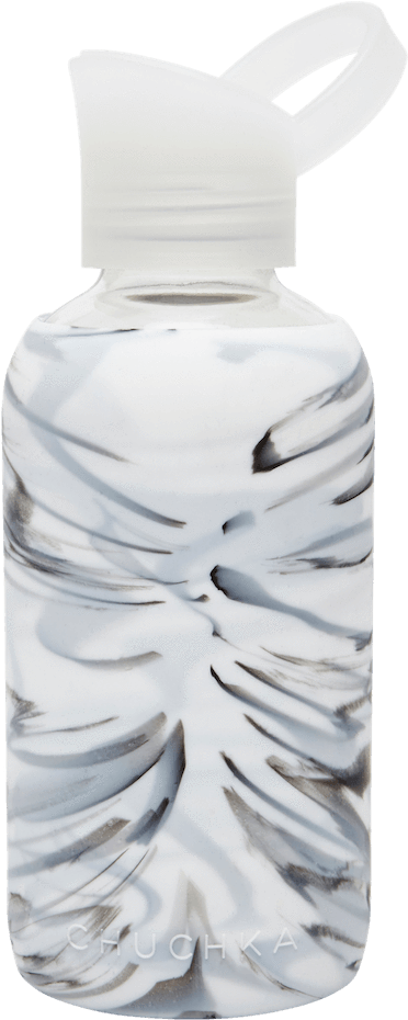 Swirled Design Water Bottle PNG Image