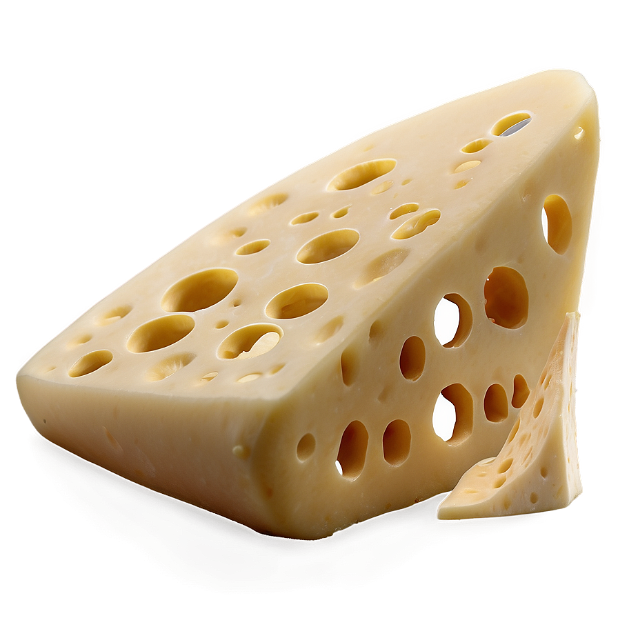 Swiss Cheese Wedge Png 06132024 PNG Image