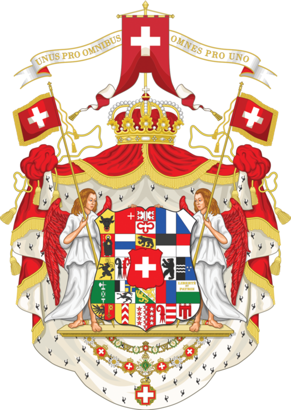 Swiss Coatof Armswith Angels PNG Image