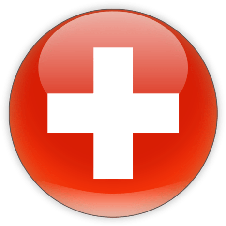 Swiss_ Flag_ Button PNG Image