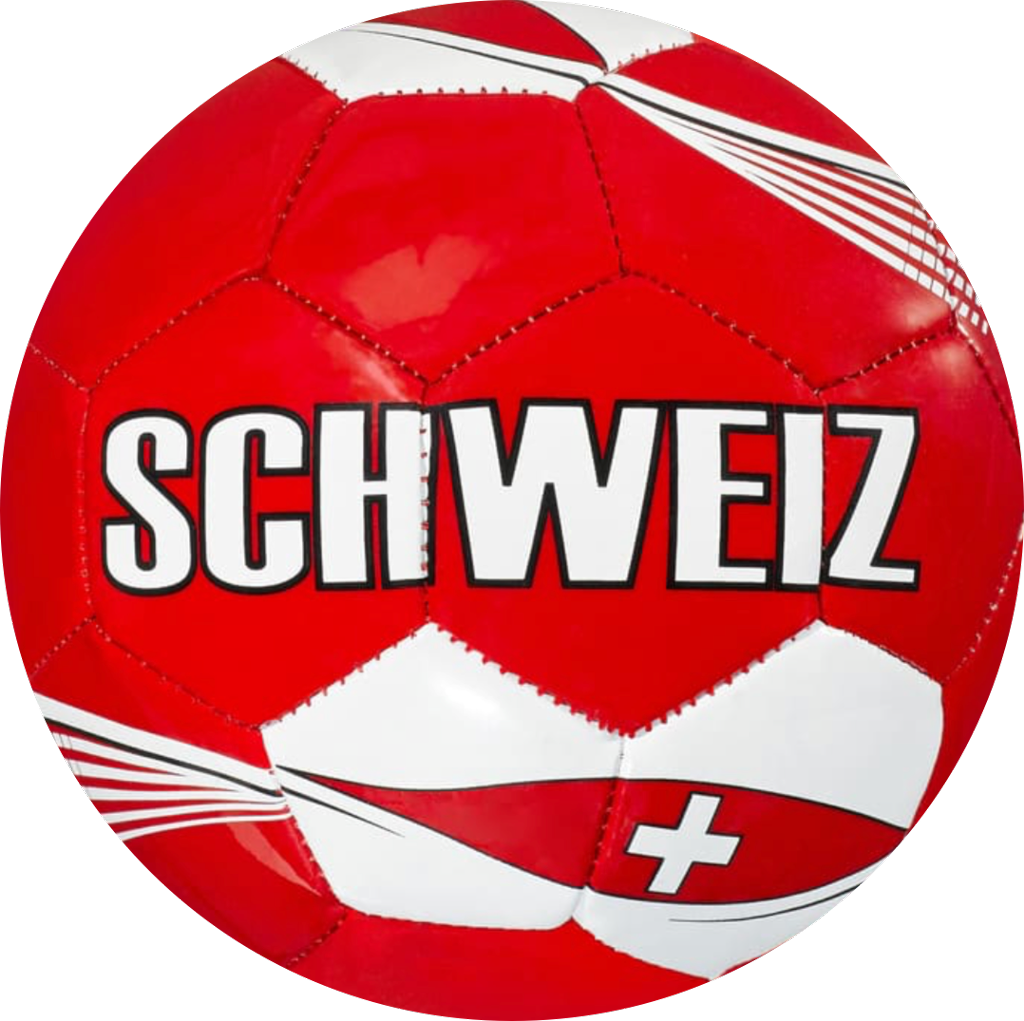 Swiss Flag Soccer Ball PNG Image