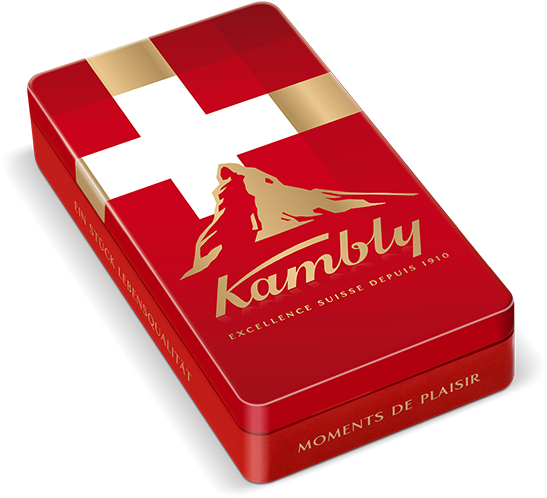 Swiss Kambly Biscuit Tin PNG Image