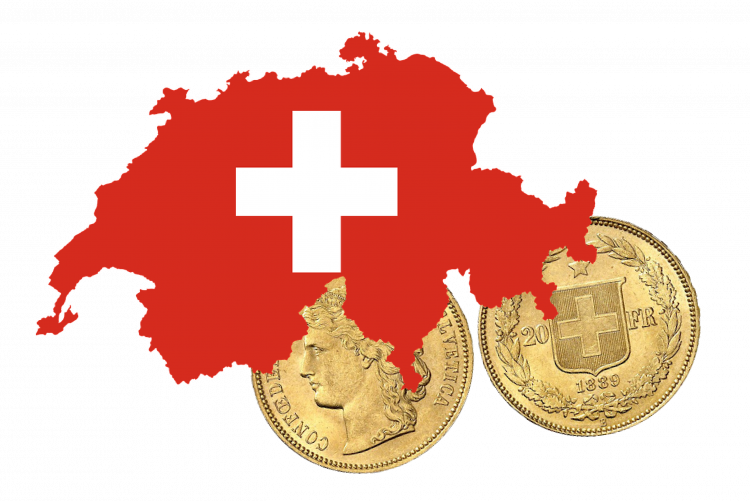 Swiss Mapand Currency Overlay PNG Image