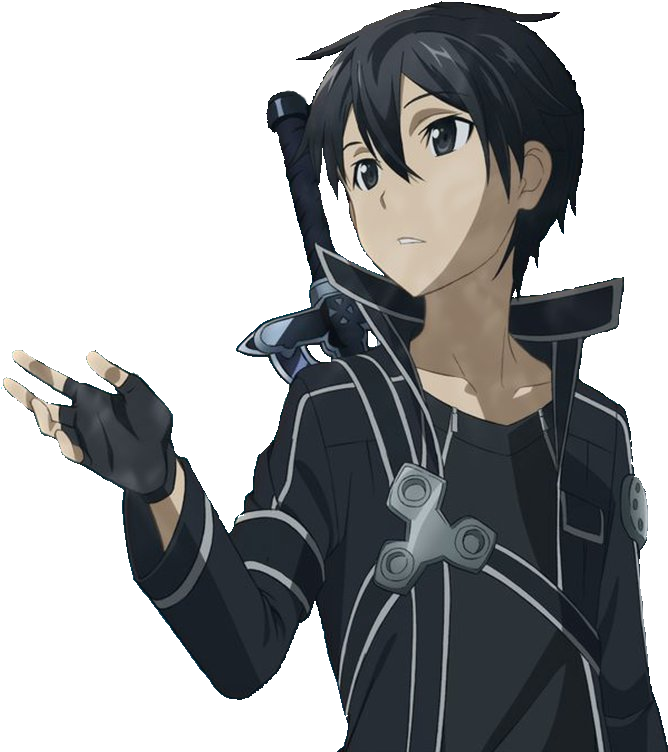 Sword Art Online Anime Character PNG Image