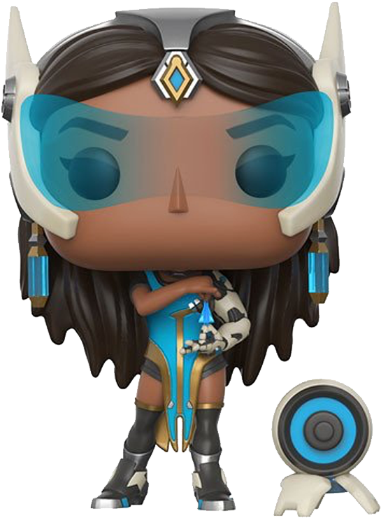 Symmetra Funko Pop Figure PNG Image