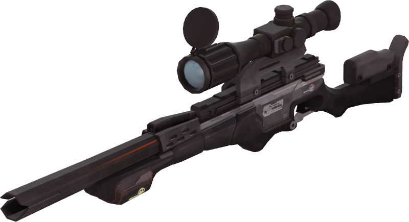 T F2 Sniper Rifle Isolated PNG Image