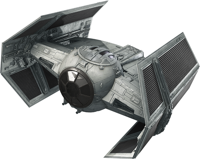 T I E Fighter Star Wars Spacecraft PNG Image