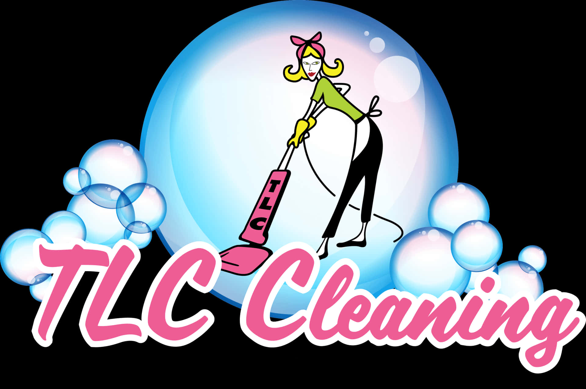 T L C Cleaning Logo PNG Image