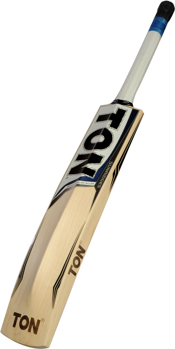 T O N Cricket Bat Isolated PNG Image