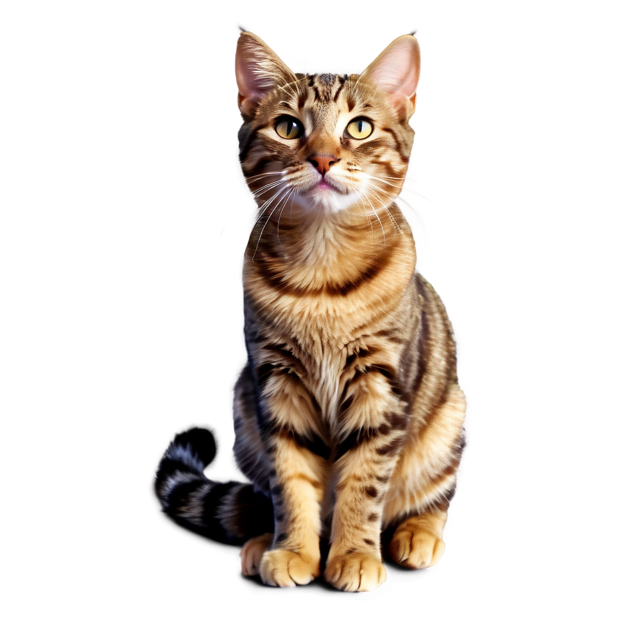 Tabby Cat Drawing Png A PNG Image