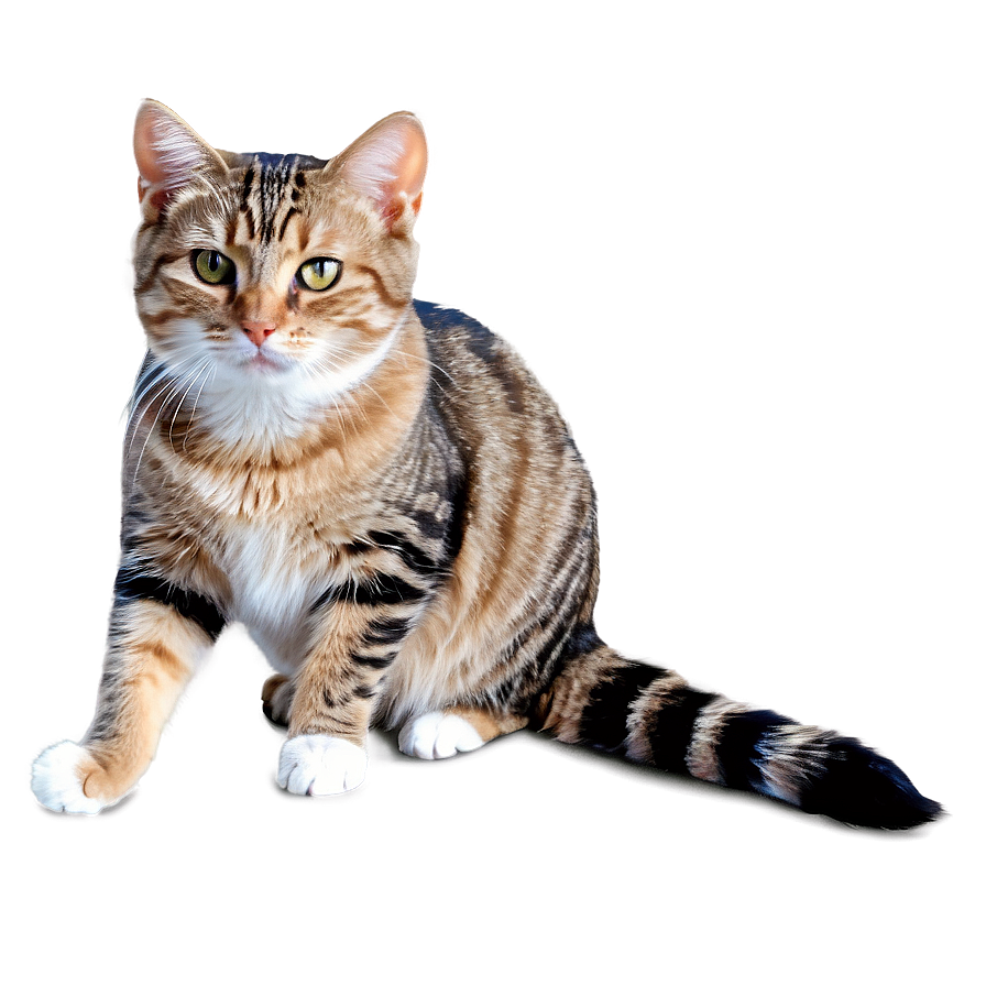 Tabby Cat Drawing Png B PNG Image