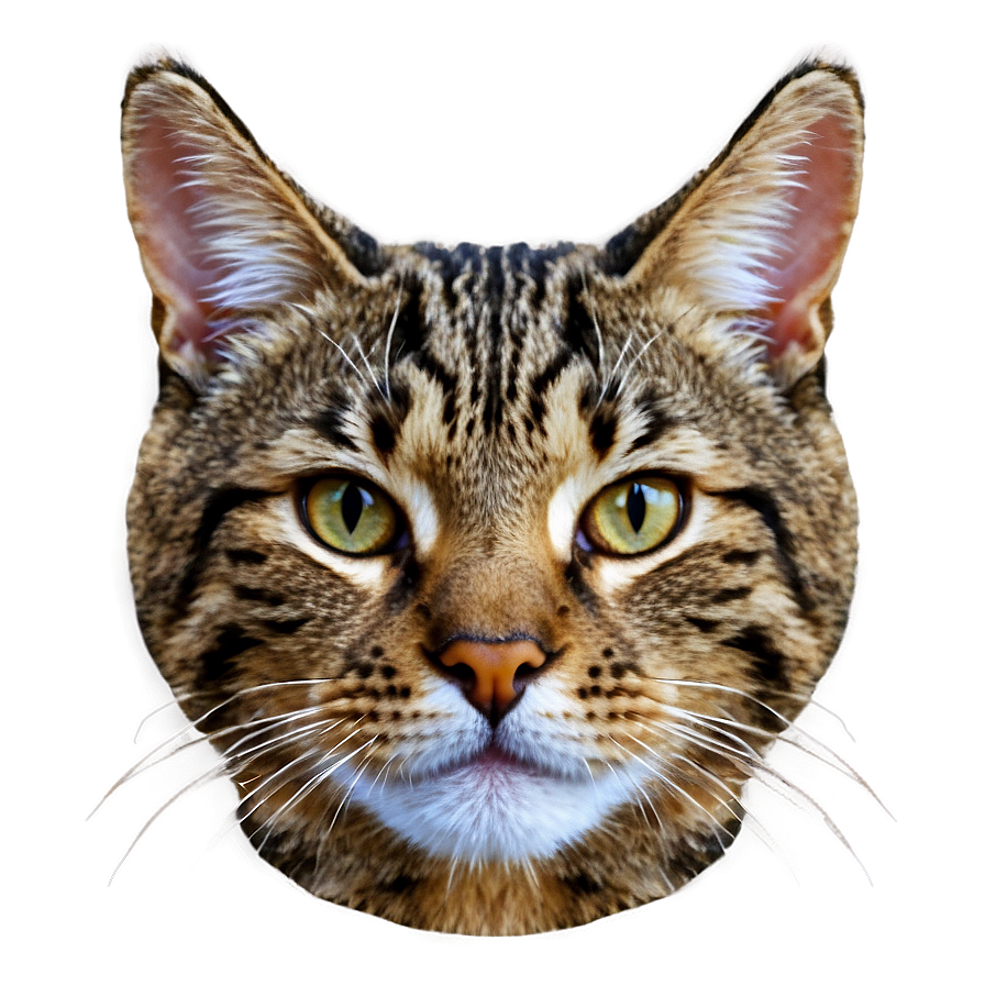 Tabby Cat Face Png 72 PNG Image