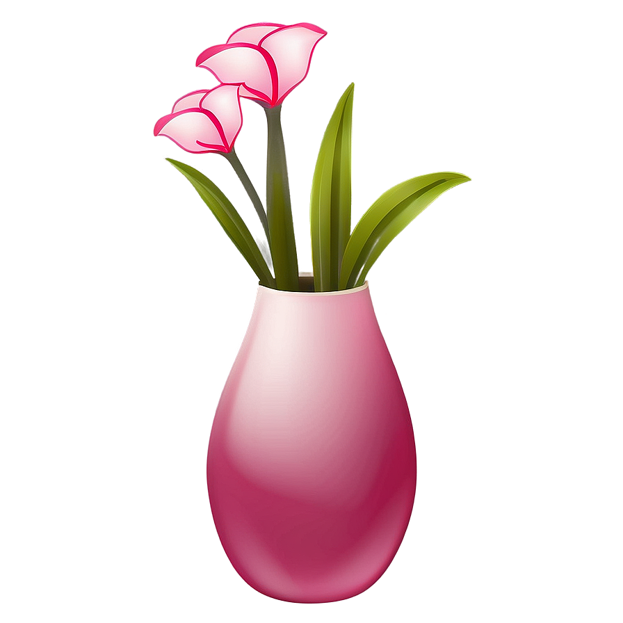 Tabletop Flower Vase Png Ixt88 PNG Image