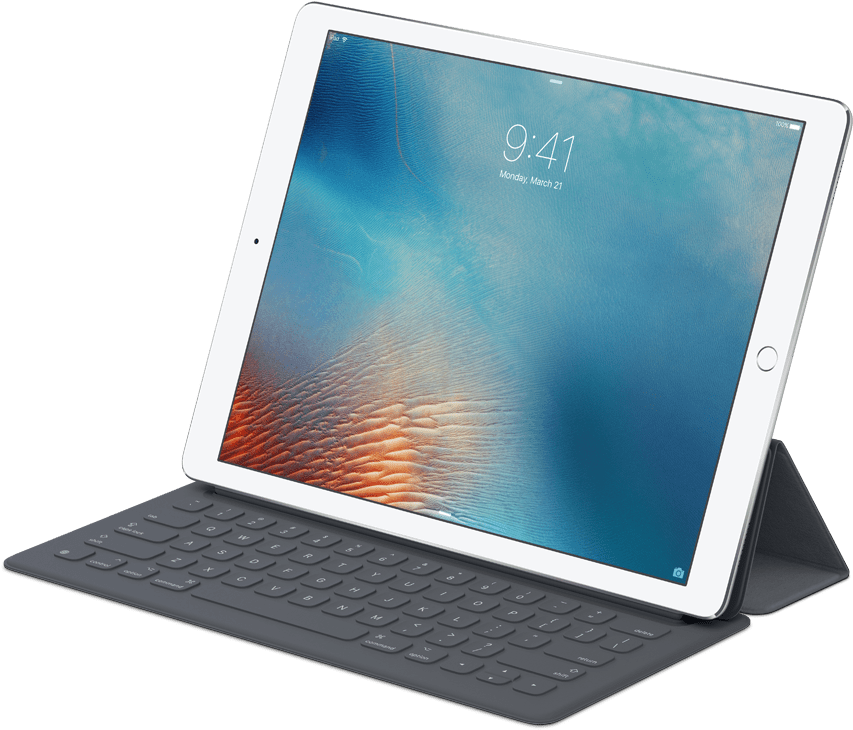 Tabletwith Detachable Keyboard PNG Image