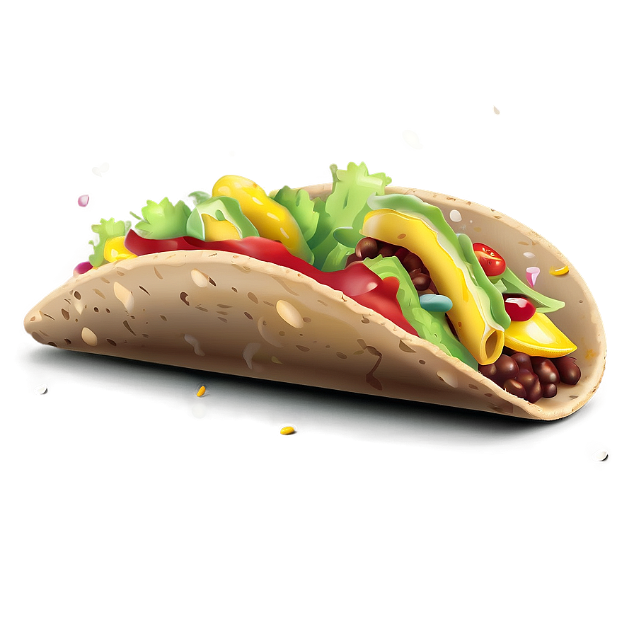 Taco Party Clipart Png 06262024 PNG Image