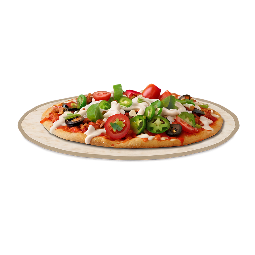 Taco Style Pizza Png Xwh89 PNG Image