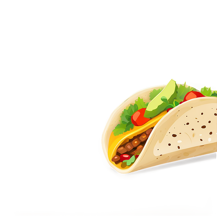 Taco Vector Clipart Png Rjx87 PNG Image