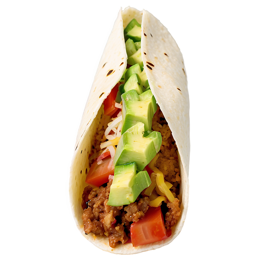 Taco Wrap Png Nrk PNG Image