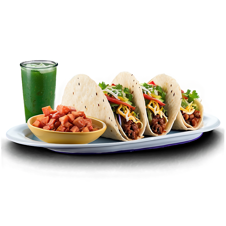 Tacos Buffet Png 05232024 PNG Image