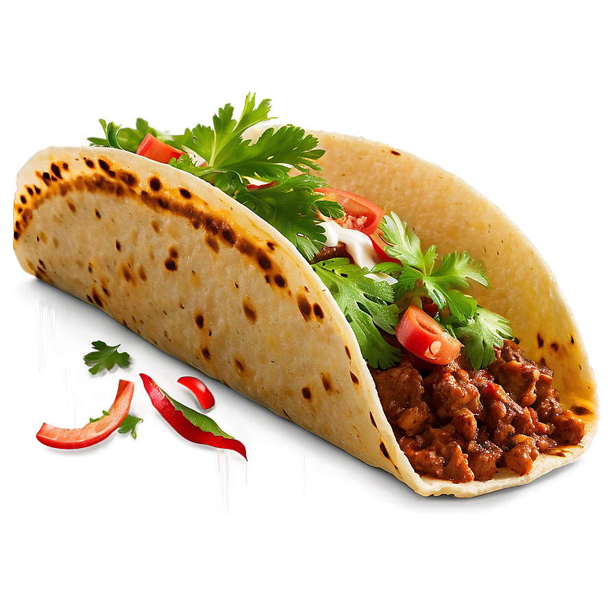 Tacos With Cilantro Png Qok45 PNG Image