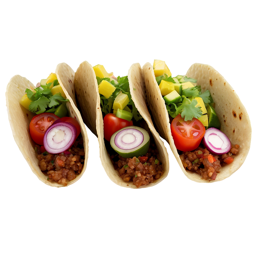 Tacos With Salsa Png Uac PNG Image