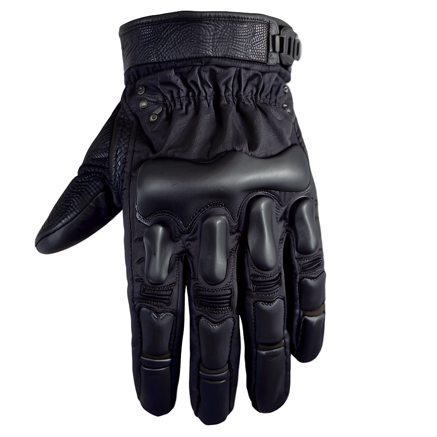 Tactical Black Gloves Png Wsl PNG Image