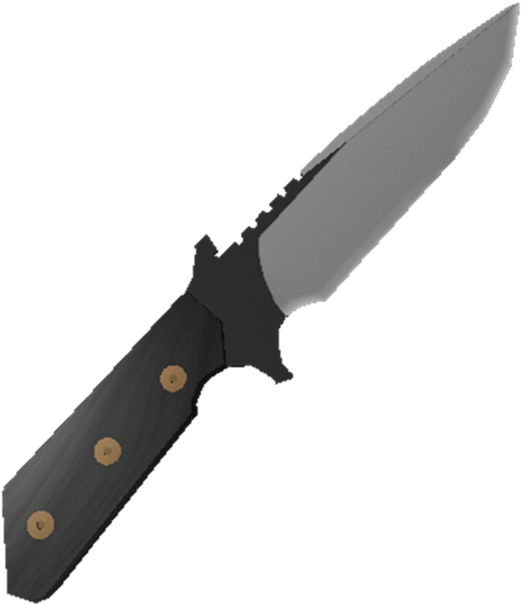 Tactical Combat Knife PNG Image