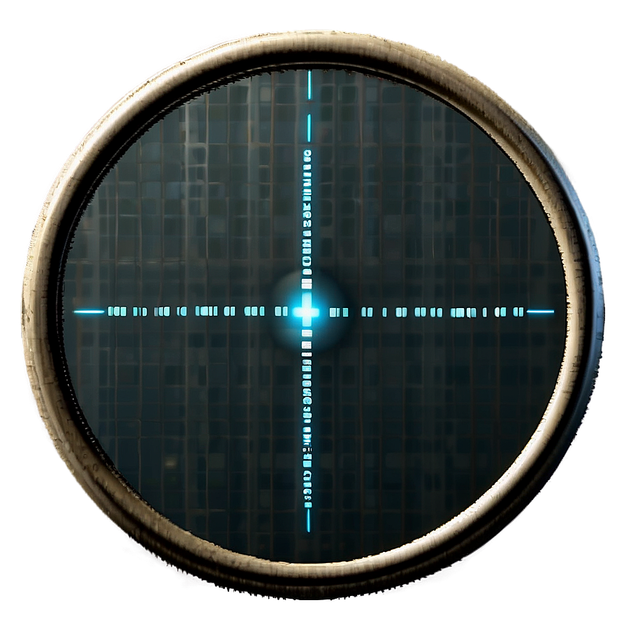 Tactical Dot Crosshair Png 19 PNG Image