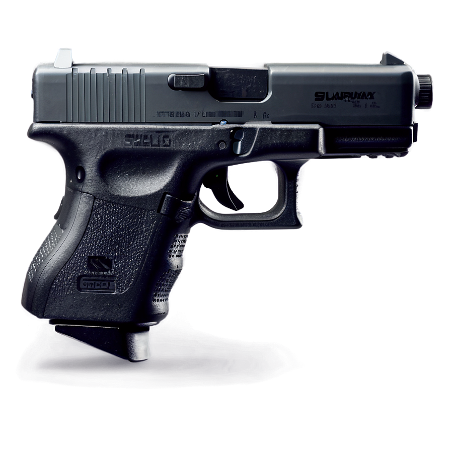 Tactical Glock Sidearm Png 05212024 PNG Image