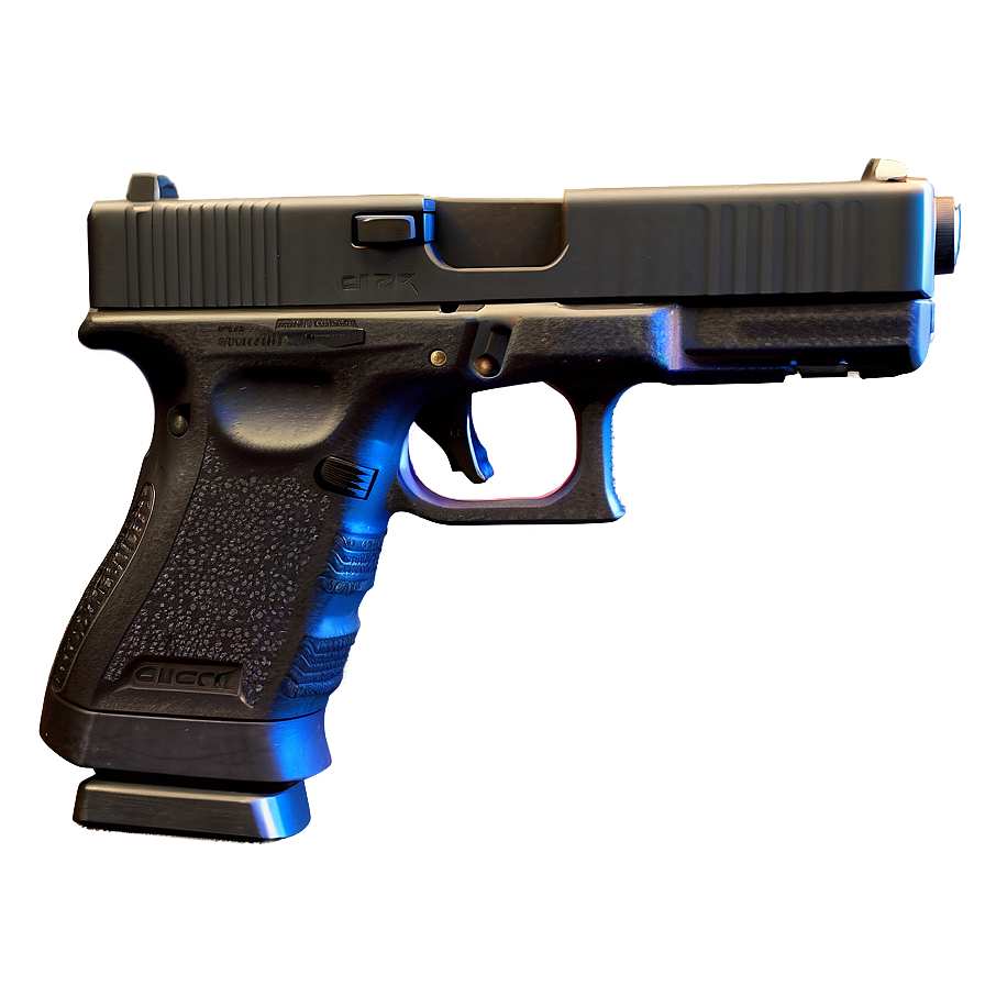 Tactical Glock Sidearm Png Xfl PNG Image