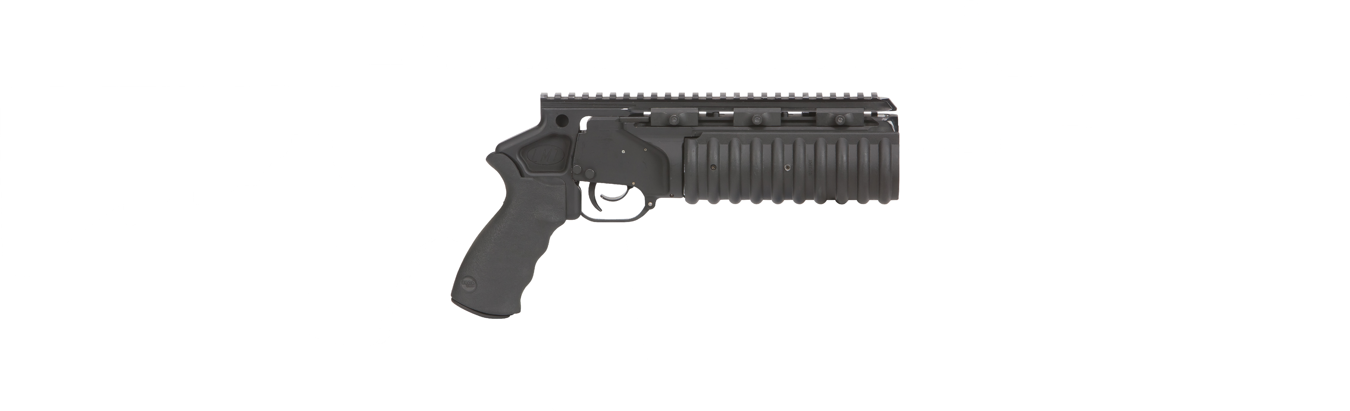 Tactical Grenade Launcher Profile PNG Image