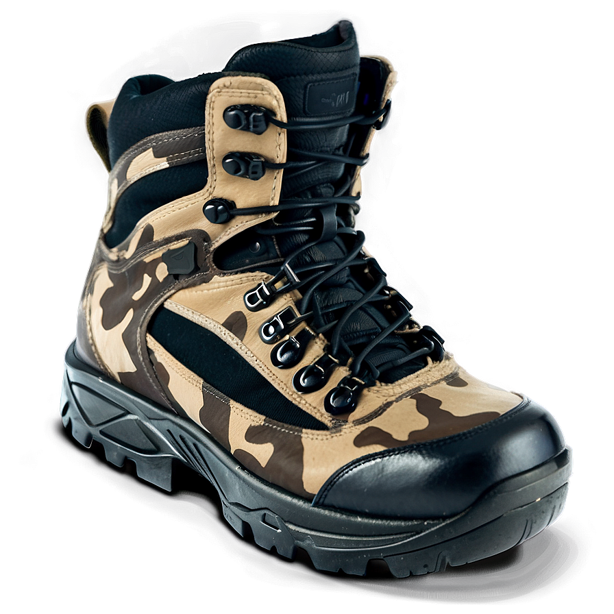 Tactical Hiking Boot Military Png Qsp96 PNG Image