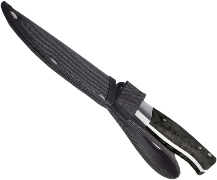 Tactical Knifewith Sheath PNG Image