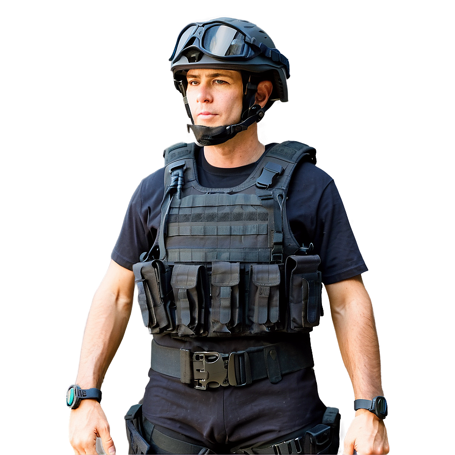 Tactical Response Officer Png Cgg PNG Image