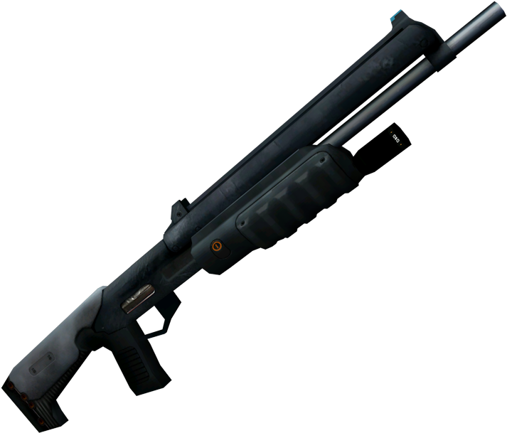 Tactical Shotgun Isolated PNG Image