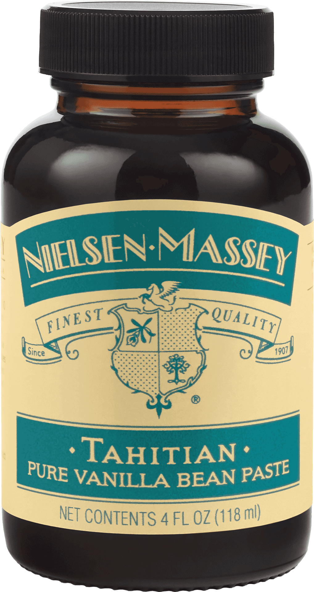 Tahitian Vanilla Bean Paste Bottle PNG Image