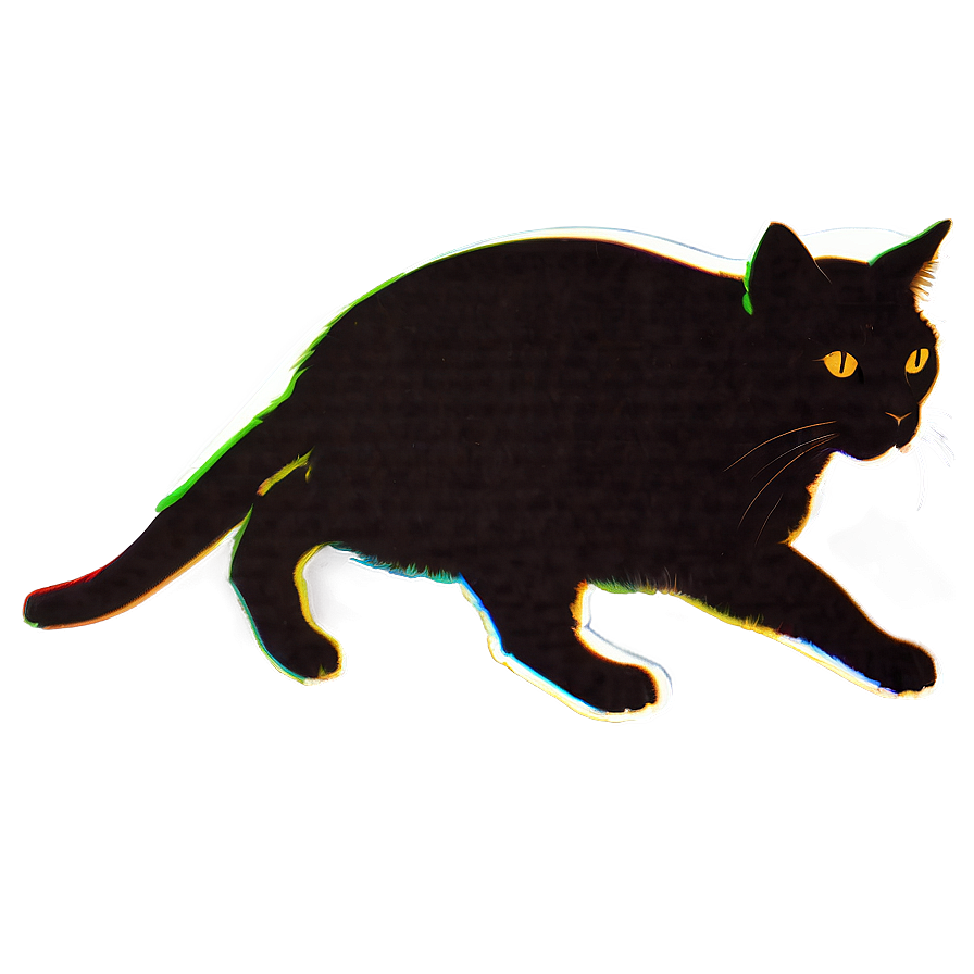 Tail Up Cat Silhouette Png Apl31 PNG Image