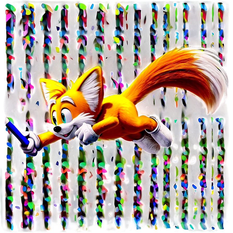 Tails In Flight Png Srs7 PNG Image