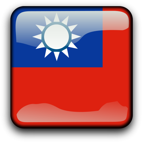 Taiwan Flag Icon PNG Image