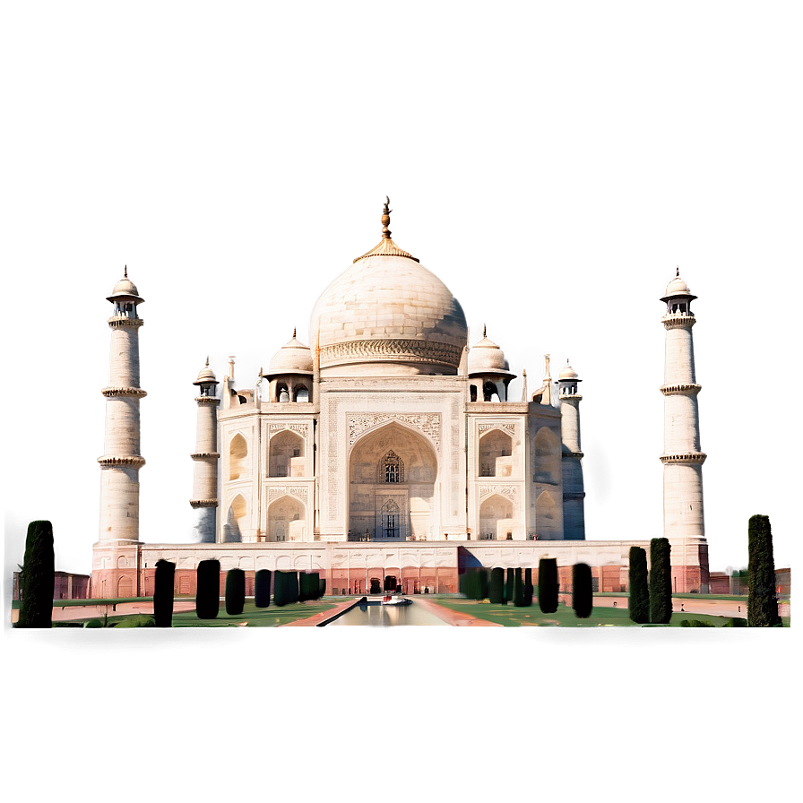 Taj Mahal Bright Daylight Png 06252024 PNG Image