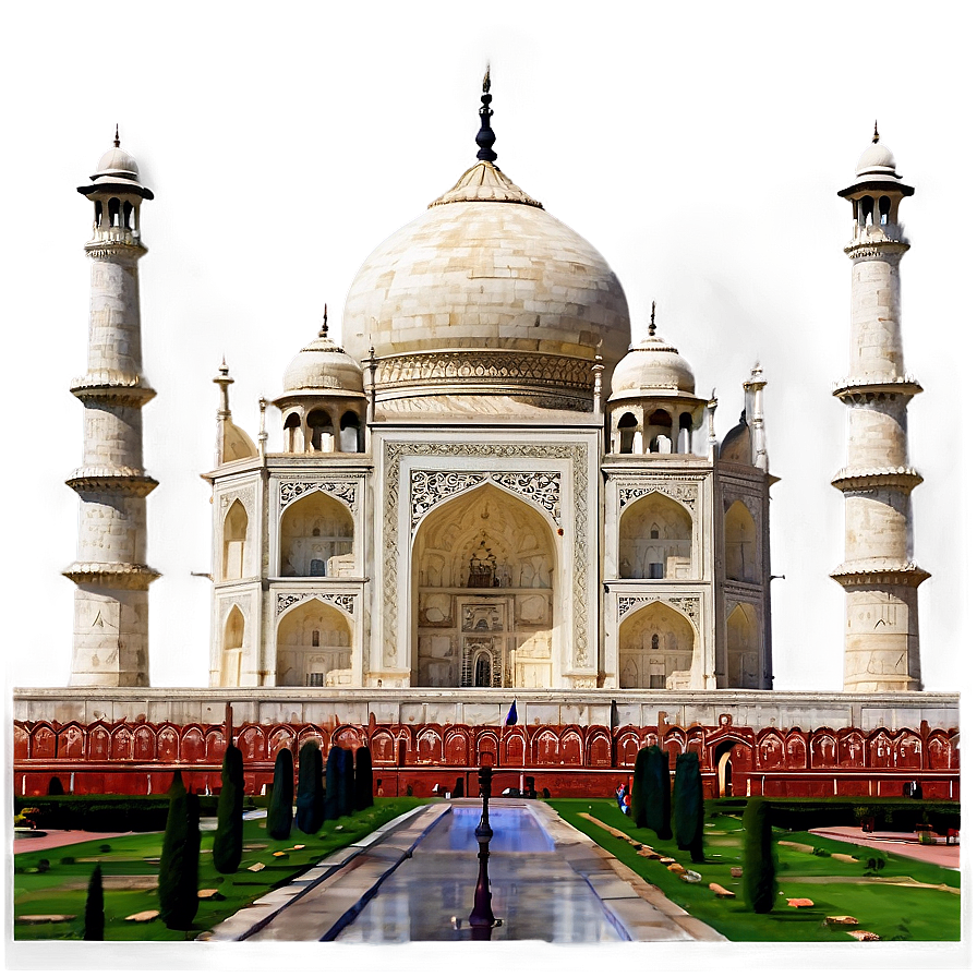 Taj Mahal Historical Landmark Png Xwa PNG Image