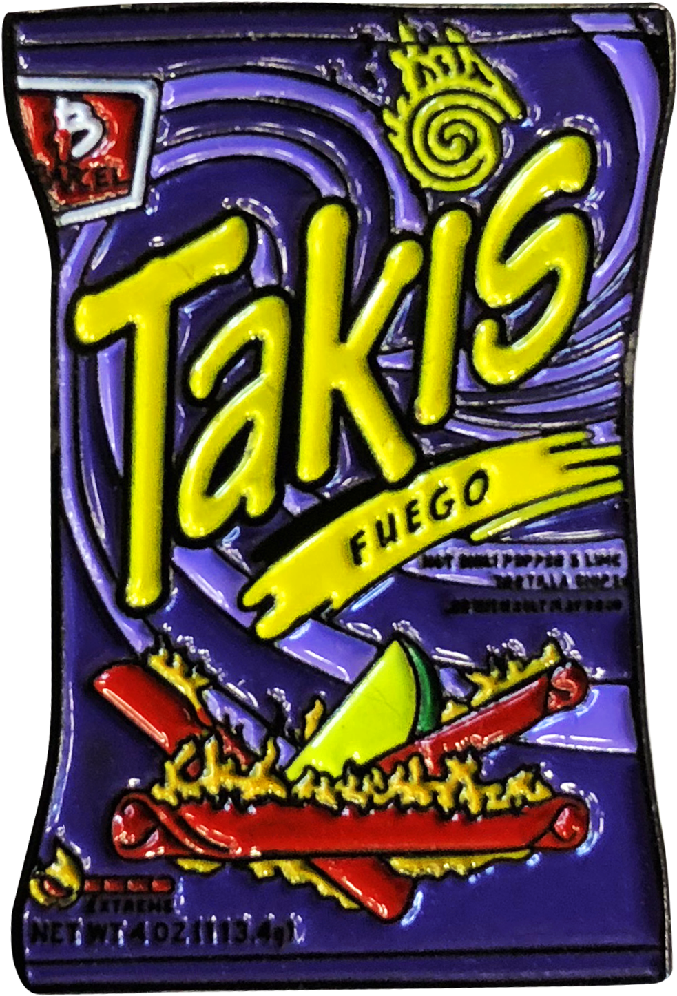 Takis Fuego Snack Package PNG Image