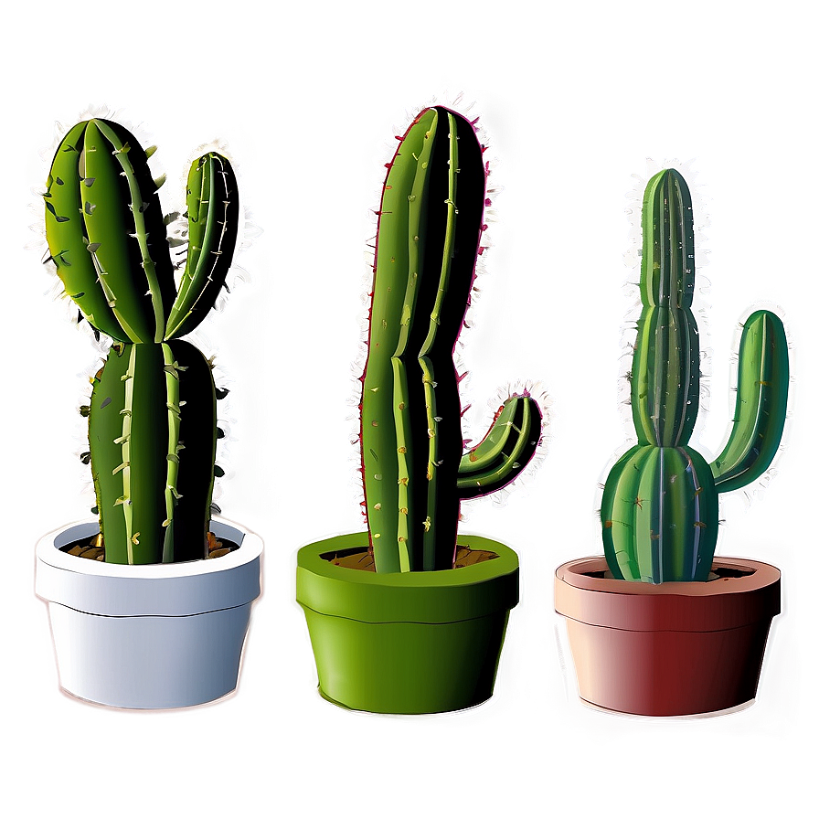 Tall Cactus Png Khp PNG Image