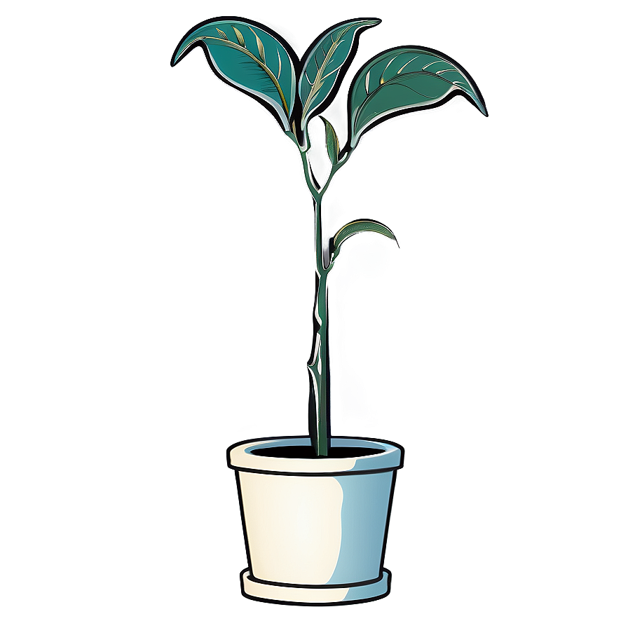 Tall Plant Outline Png Kay PNG Image