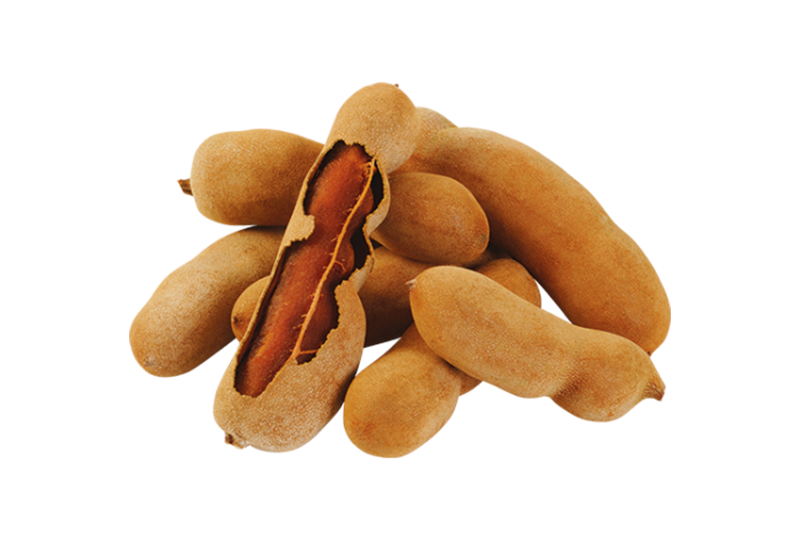 Tamarind Pods Cluster PNG Image