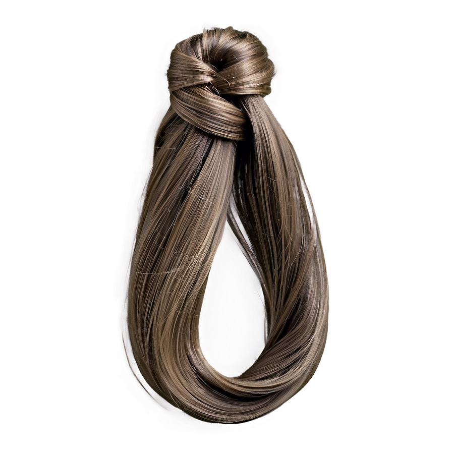 Tangled Hair Strand Png Hbw89 PNG Image