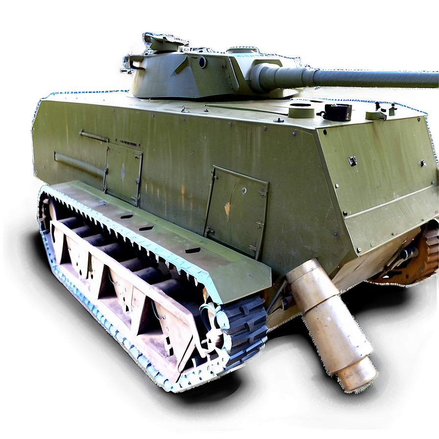 Tank Under Repair Png Qfi PNG Image