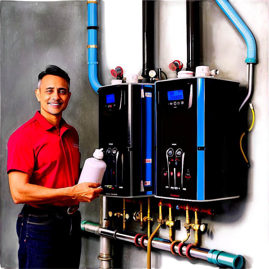Tankless Water Heater Benefits Png Yfs PNG Image