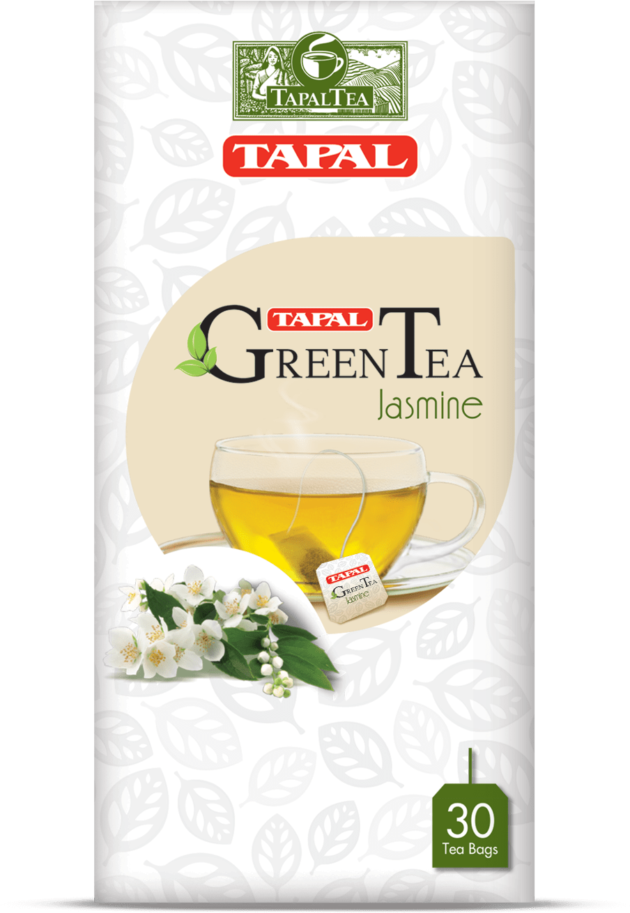 Tapal Green Tea Jasmine Packaging PNG Image